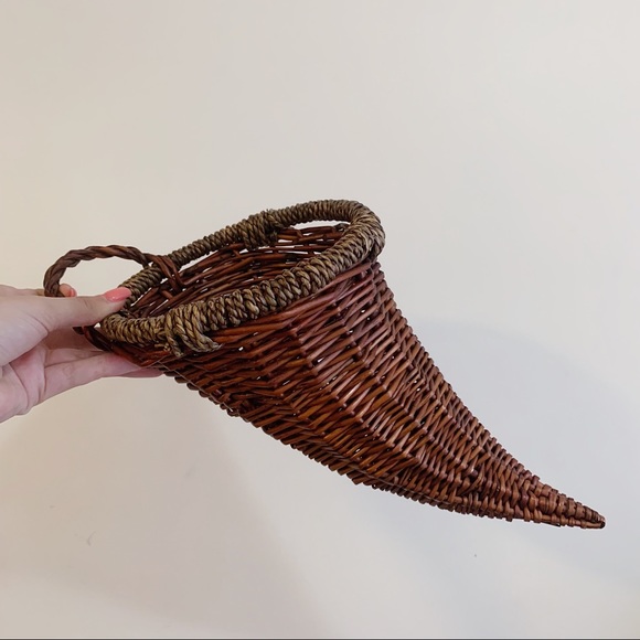 Other - Woven Cornucopia Wall Hanging